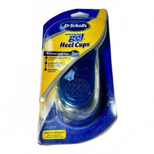 Dr Scholls Massaging Gel Heel Cups Shock Absorbing Cushions One Size NEW