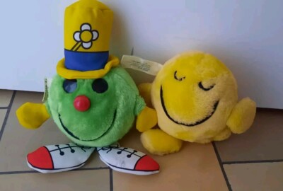 Vintage 1980 Mr Men Mr Funny Happy Roger Hargreaves Retro