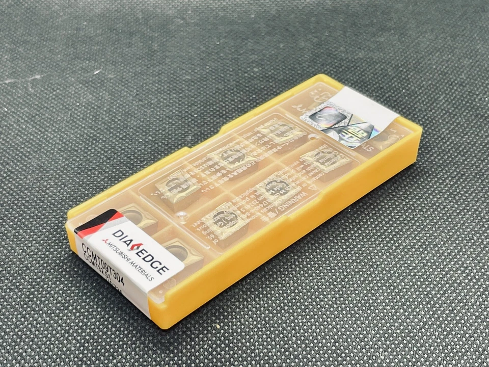 MITSUBISHI DIAEDGE CCMT32.51 CCMT09T304 US735 Carbide Inserts (10 pcs)FREE SHIP