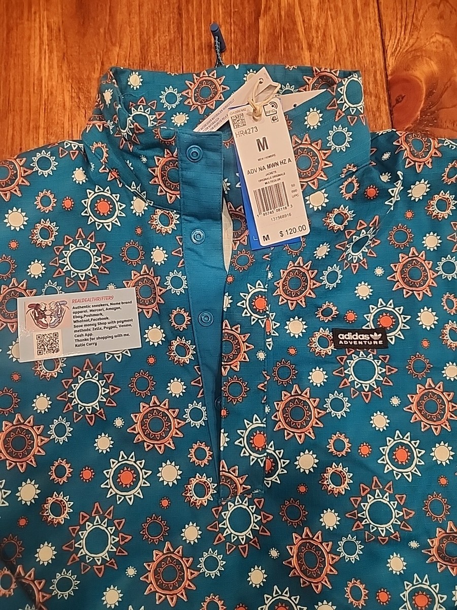 Adidas Adventure Mens Medium Nature Awakening All over Print