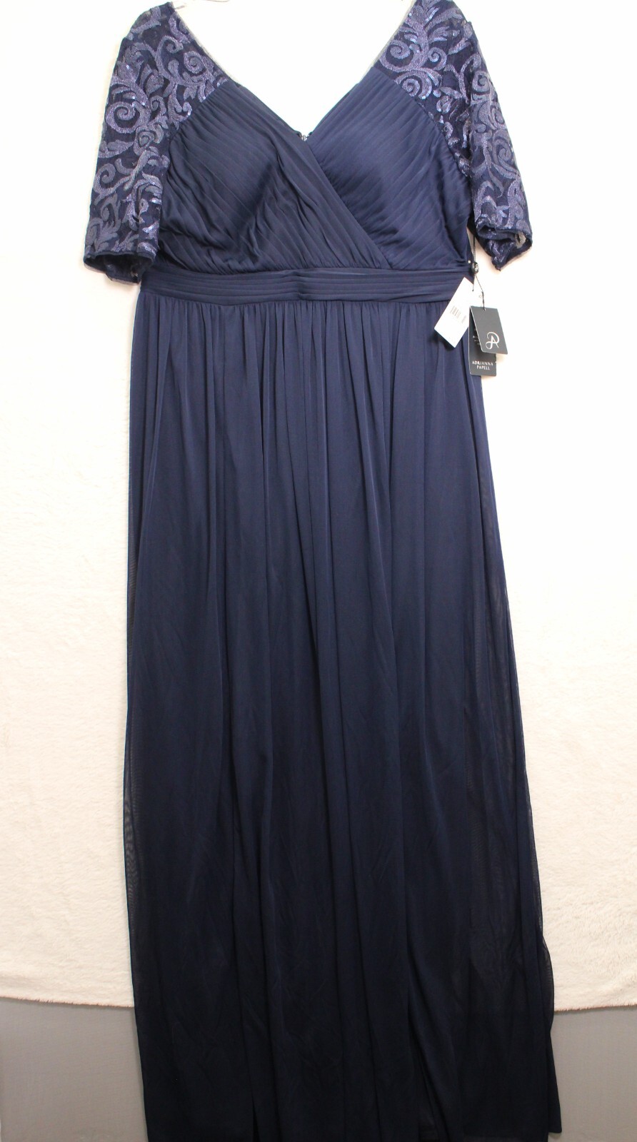 NWT BHLDN Maya Long Sleeve Twist Satin Mini Dress Size XL NWT BHLDN Maya Long Sleeve Twist Satin Mini Dress Size XL