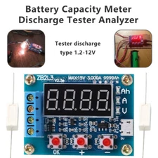 Li-ion Lithium Lead-acid Battery Capacity Meter Discharge Tester Upgrade Version