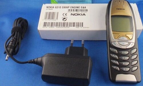 100% Original Nokia 6310 JETBlack Jet Black Handy  BMW Audi VW Mercedes NEU NEW - Bild 1 von 11