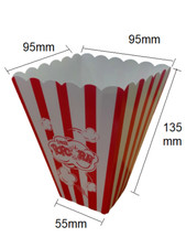 20x Popcorn Boxes Fetes Events Cinema Suit all pop corn machines carton box