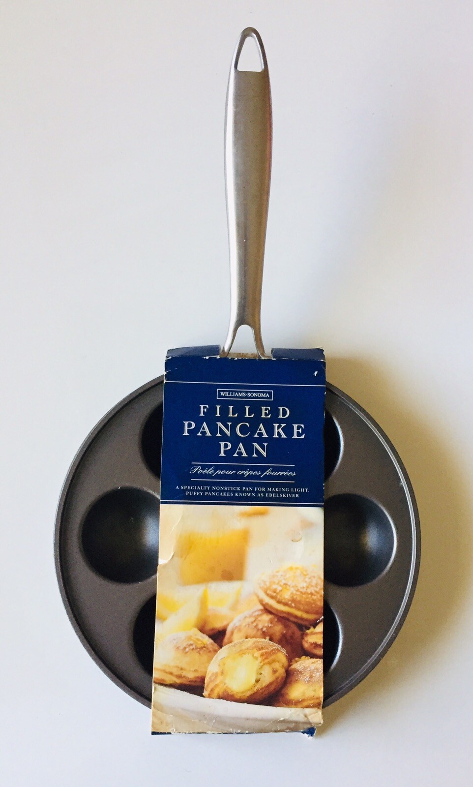 WilliamsSonoma Filled Pancake Pan Danish Ebelskiver Nonstick Nordic