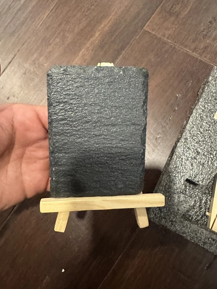 Verse Chalk 4 Mini Chalkboard Slates With Easels Including Pack Of 4 Markers NEW - Image 4 of 4