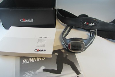 polar rs300x running heart rate monitor and computer