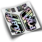 WP417 COMPATIBLE STICKER FORK FOX 34 PERFORMANCE 2021 STICKER ADESIVI