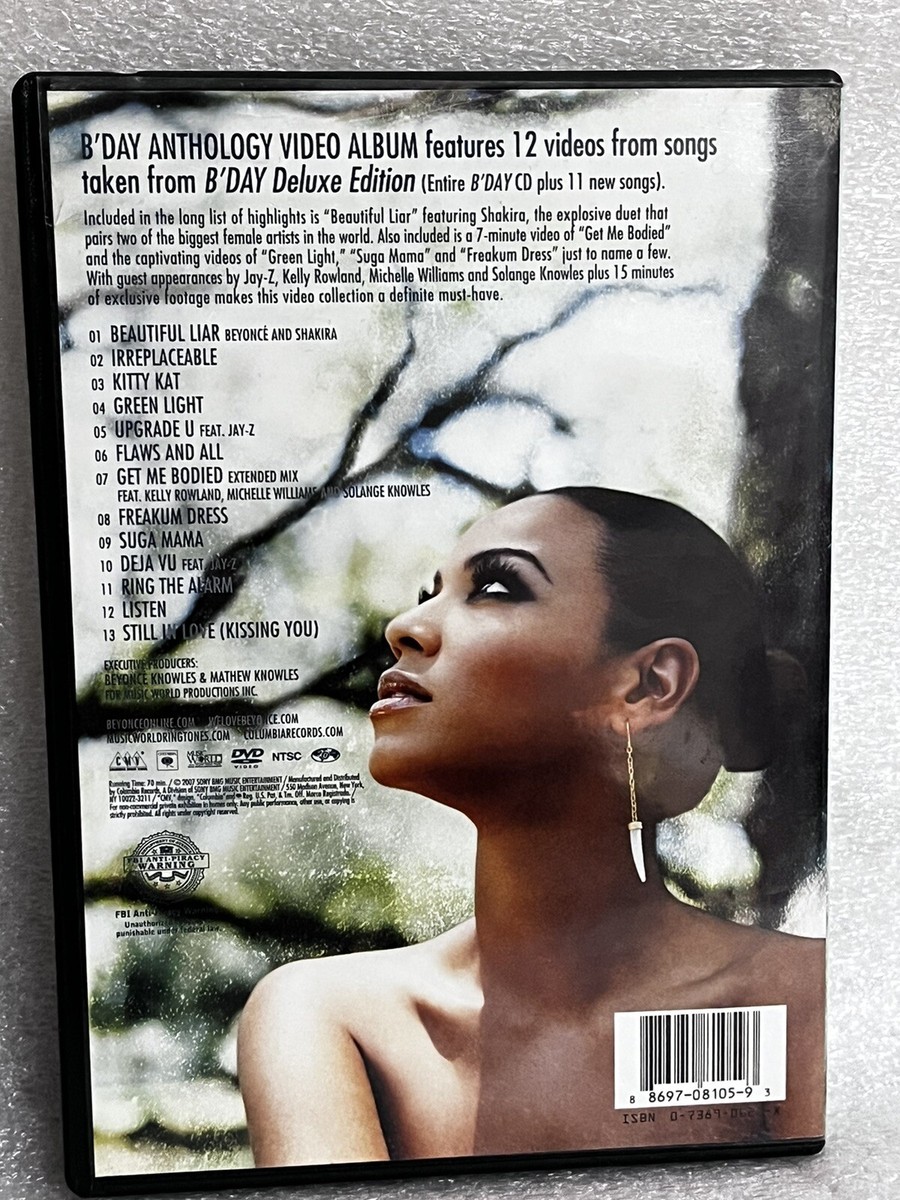 Beyonce B Day Anthology Video Album DVD Preowned 886970810593| eBay
