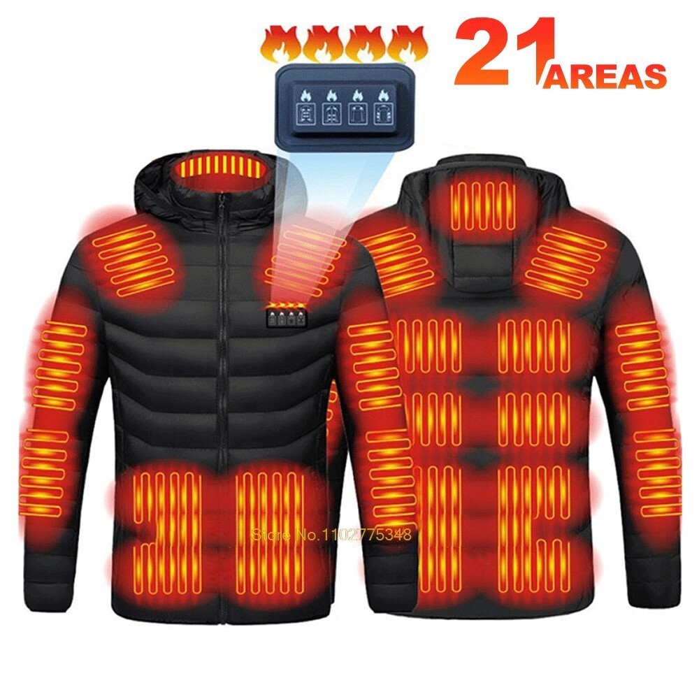 Heated Jacket for Men and Women - Battery-Powered Warmth