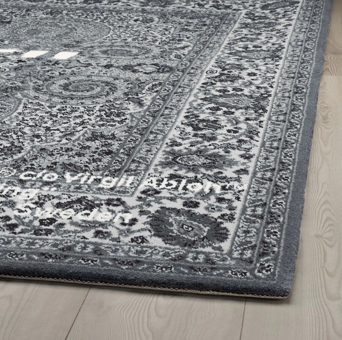 Virgil Abloh X IKEA KEEP OFF Rug 200x300 CM Grey/White for Women