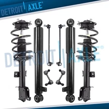 Front Strut Rear Shock Sway Bar Suspension Kit for 2010 - 2012 Hyundai Santa Fe