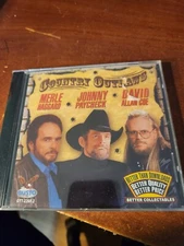 COUNTRY OUTLAWS HAGGARD, COE, PAYCHECK VARIOUS COUNTRY ARTISTS STILL SEALED CD