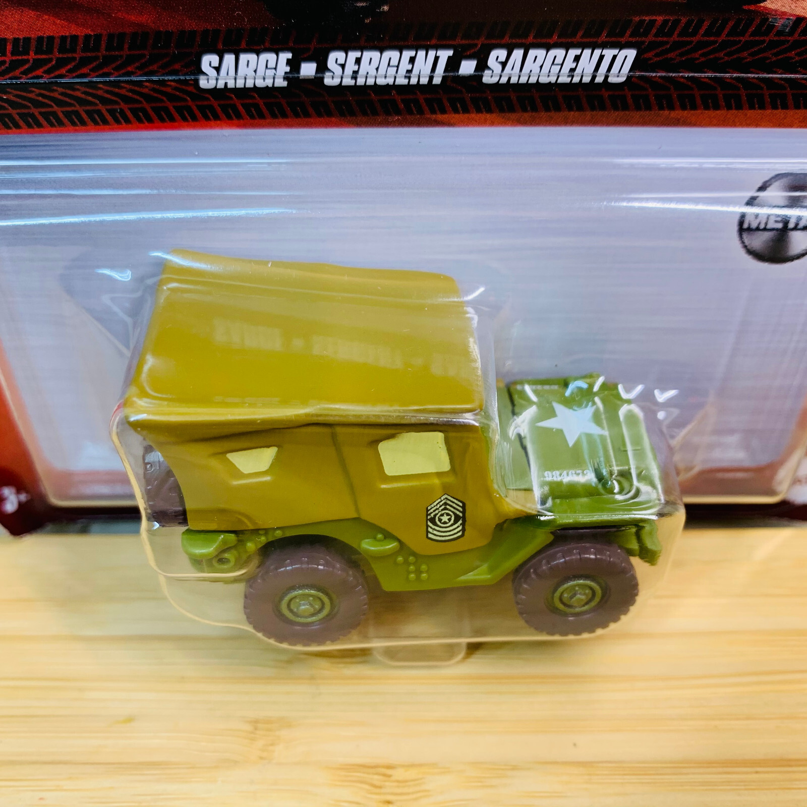 Disney Pixar Diecast Cars Sarge Army Jeep Radiator Springs eBay