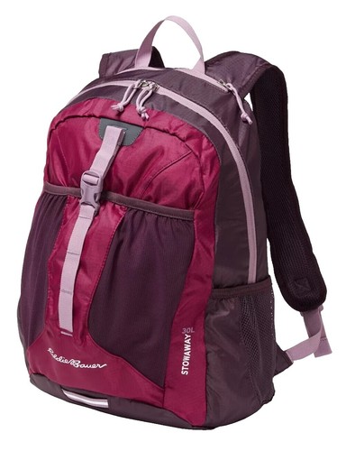 VTG Eddie Bauer Backpack Forest Green Classic Zipper Hiking  display picture 1