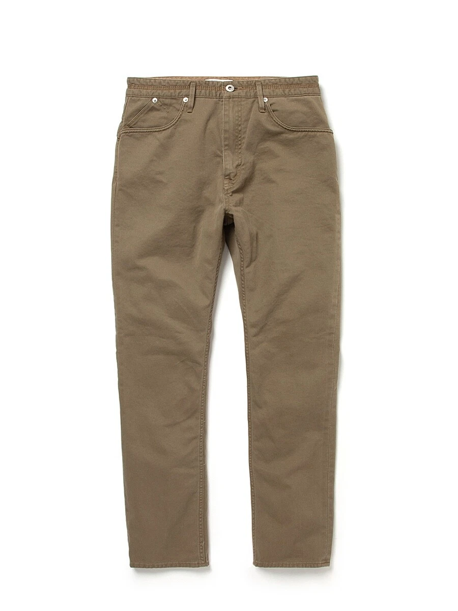 NONNATIVE DWELLER 5P JEANS USUAL FIT COTTON CHINO CLOTH VW- 1/M 