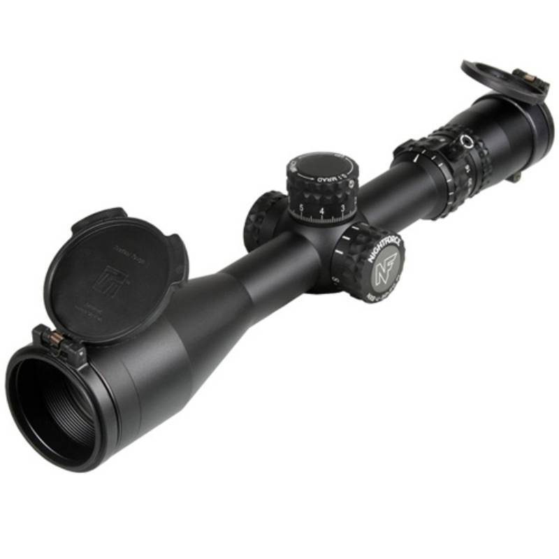 Nightforce NX8 4-32x50 F1 Digillum ZeroStop MOAR Scope w/Flip Up