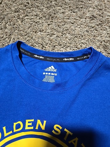 Youth Boys M Nike T Shirt Dri Fit Steph Curry Golden State Warriors 30 Tee Blue - Picture 4 of 9
