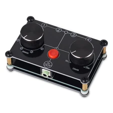 4-way 3.5mm Stereo Audio Switcher Box Mini Speaker Headphone Splitter Selector 