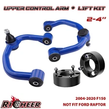2004-2020 Ford F-150 2/4wd 3" Front Lift Kit with blue 2-4‘’ Upper Control Arms