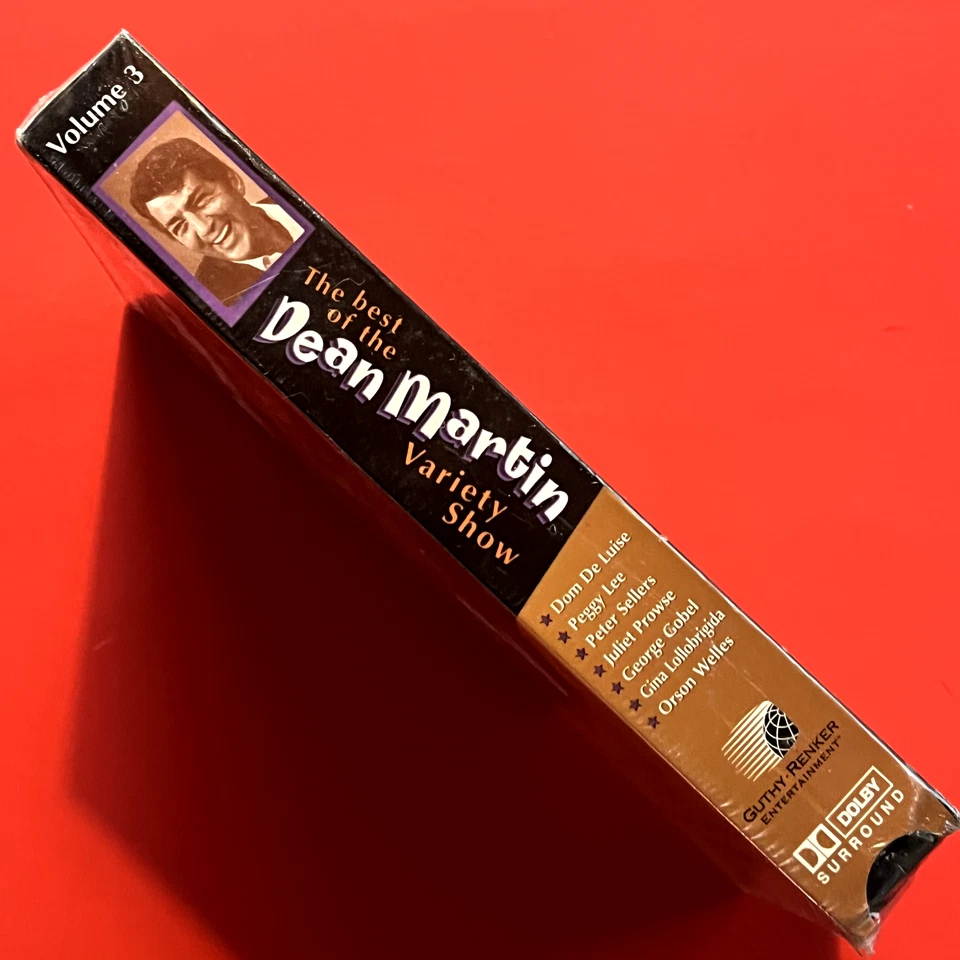 VHS tape (2003) - Best Of The DEAN MARTIN Variety Show - VOLUME 3 - sealed NEW - Image 4 of 4