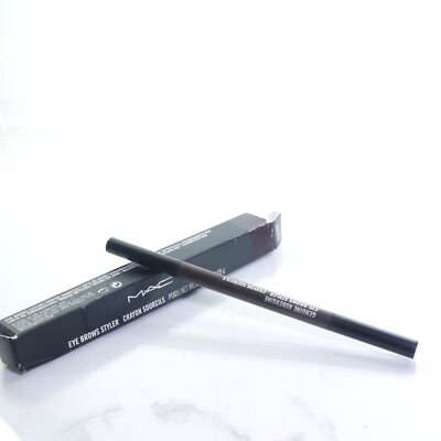 Mac Cosmetics Brow Pencil Eye Brows Styler Genuine Aubergine NIB