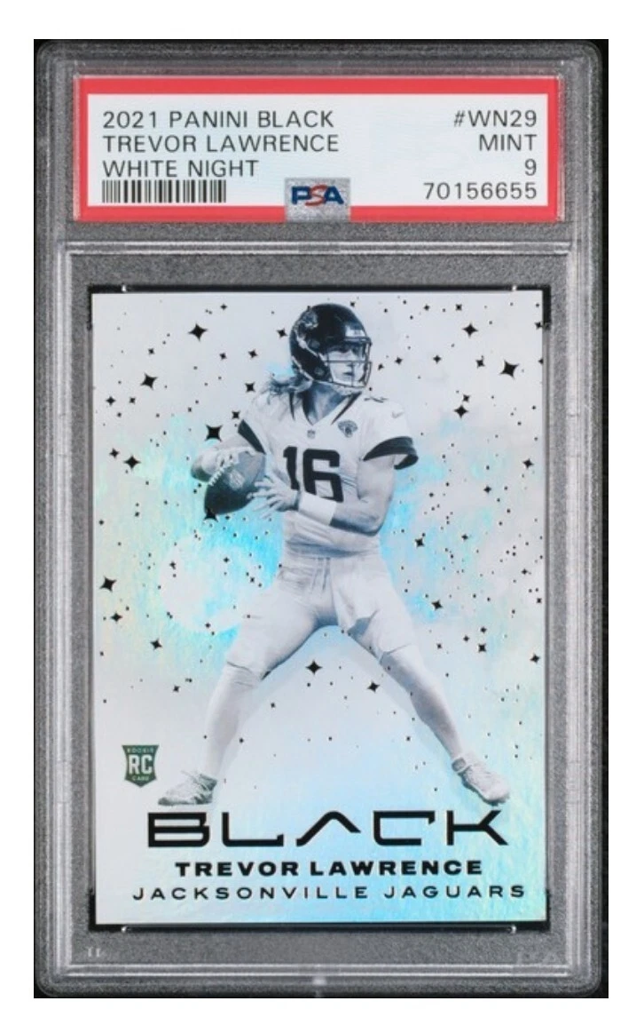 Trevor Lawrence Panini Black White Night #WN29 Base