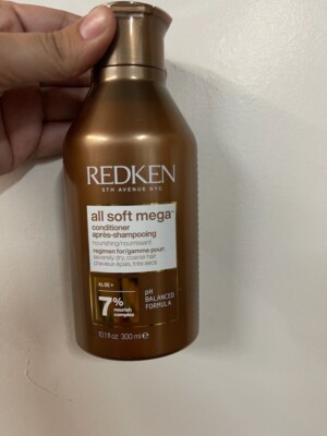 Redken All Soft Mega Conditioner  10.1 oz / 30mL For Severely Dry, Coarse Hair