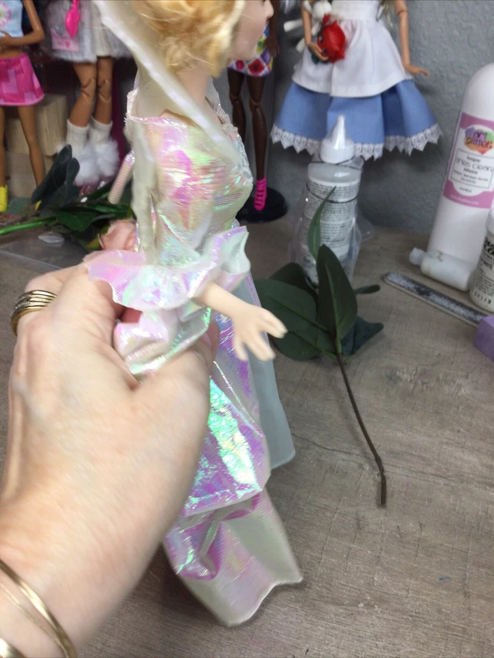 Muñeca Barbie Madrina Hada Cenicienta 2014 Disney Acción en Vivo Mattel CTG59 Foto 3 de 4