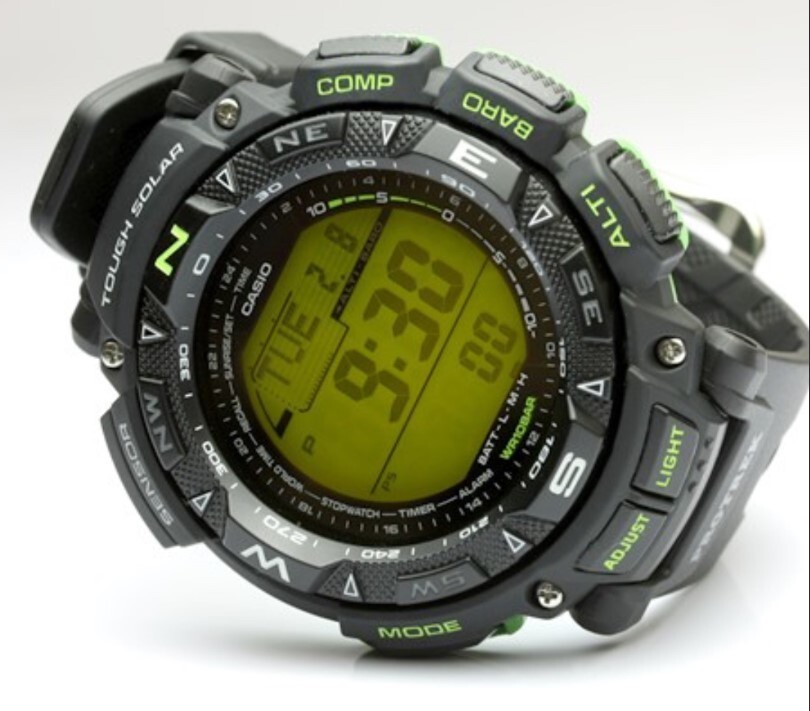 Casio Protrek Triple Sensor Solar Powered Men's Watch PRG-240-1B Casio Protrek Triple Sensor Solar Powered Men's Watch PRG-240-1B