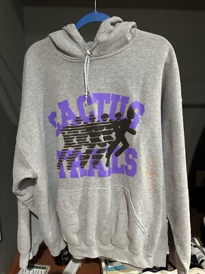 Travis Scott Hoodie Cactus Trails Grey Hoodie XL