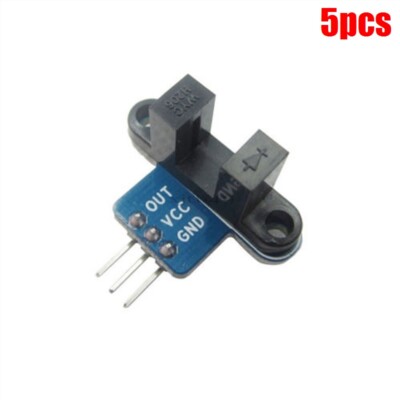 5Pcs Sensor Detection Optocoupler Ir Infrared Slotted Optical Speed Measuring eo