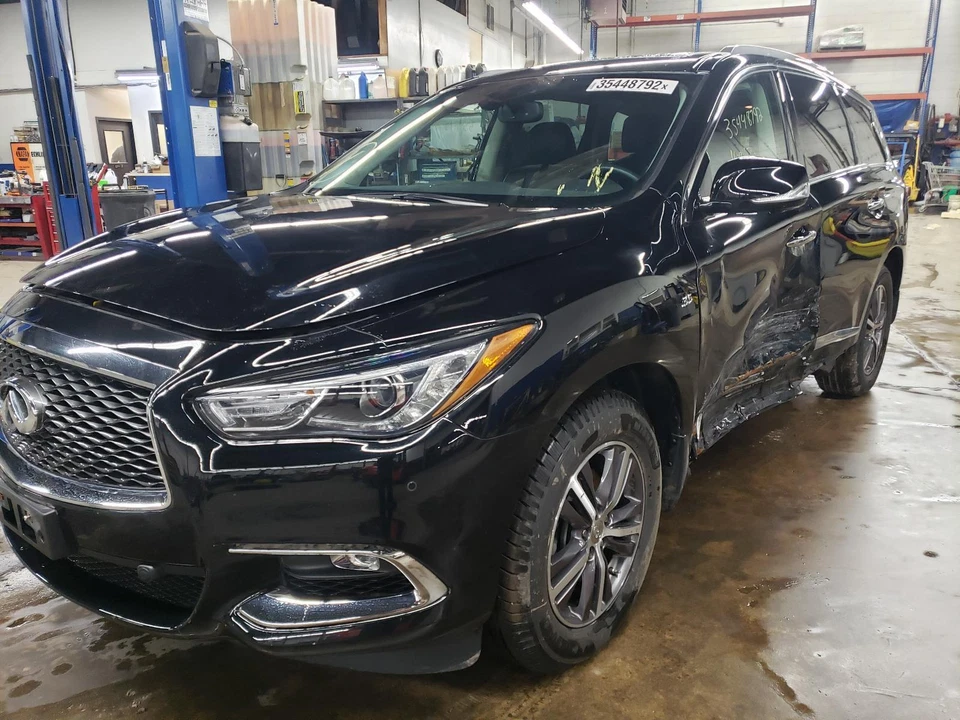 Левое заднее колено подвески 2017 QX60 3,5 л полный привод с опцией ABS --49K-- - Изображение 4 из 4