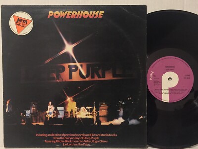 Deep Purple Powerhouse EX UK ORIG psych unreleased & live trax (Hush+) 1969-1973