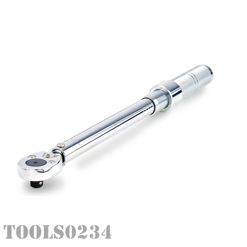 J6066C 3/8" Drive Ratcheting Head Micrometer Torque Wrench 200-1000 In-Lb Proto