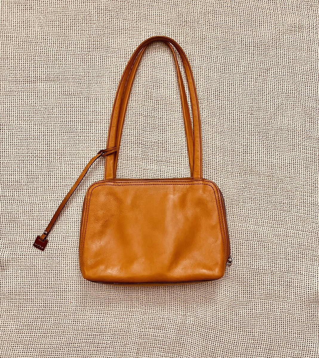 HOBO international shoulder bag vintage Hyde orange/brown