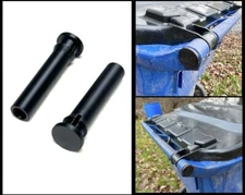 Stronger Wheelie Trash Can Bin Lid Hinge Pins 2x For Rehrig Sierra Huskylite 95