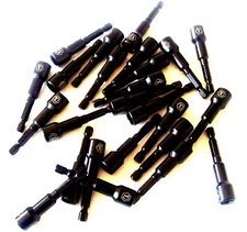 10 GOLIATH INDUSTRIAL LASER ETCHED 10MM IMPACT MAGNETIC NUT SETTERS IMNS10MM