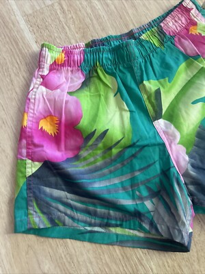 NWT Original Jams Shorts Surf Line Hawaii Colorful Vintage 80s 90s