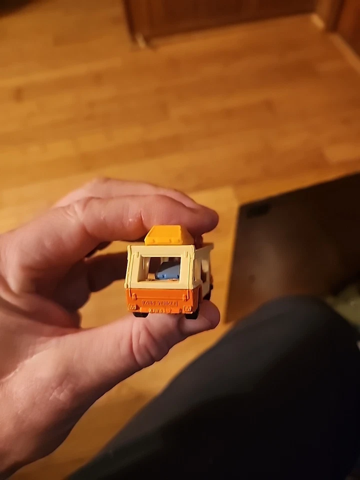 Camión naranja Matchbox Lesney Superfast #11 1978 vintage transportador de autos Foto 4 de 4