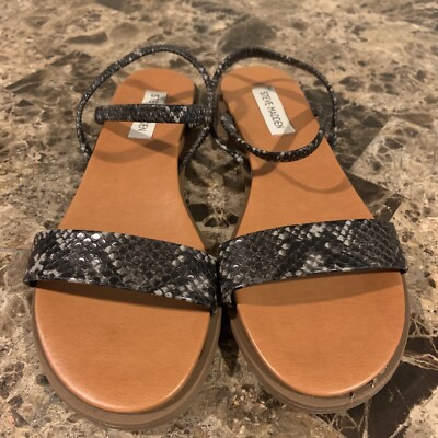 Steve Madden Strap Flat Sandals Size [B6]