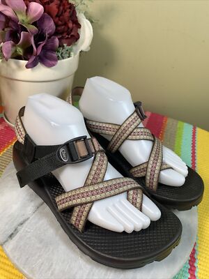Chaco Z/2 Classic Sport Hiking Herringbone Multicolor Straps Sandals Women US 10