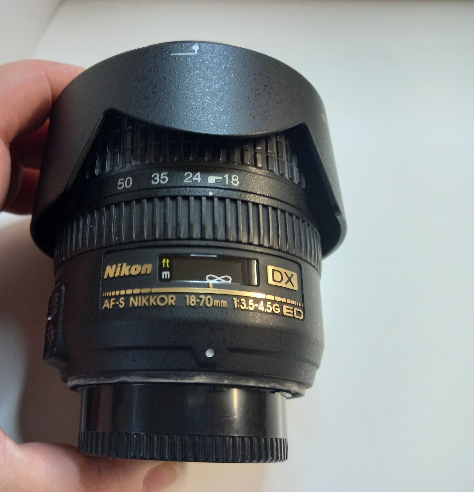 Zoom Ring Gummi Für Nikon AF-S DX 18-105mm Objektiv - Ersatz Griff Reparatur Teil