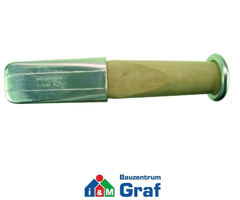 HaWe Alu-Scheitkeil Spaltkeil Forstkeil, Duraluminium, Ring & Holzeinsatz, 630g