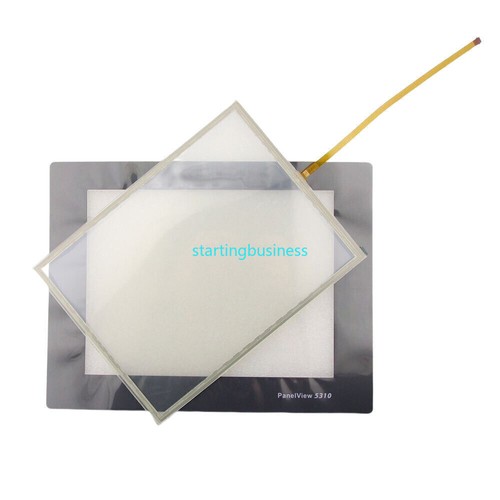 2713P-T10CD1-B Touch Screen Glass +Overlay Film For PanelView 5310 ...