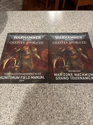 Warhammer 40K Chapter Approved Books 