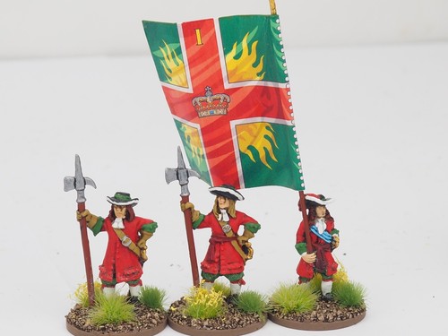 28 mm INFANTERÍA Y CABALLERÍA BRITÁNICA MONMOUTH REBELLION. PINTADO. AZUL 481 - Imagen 4 de 9