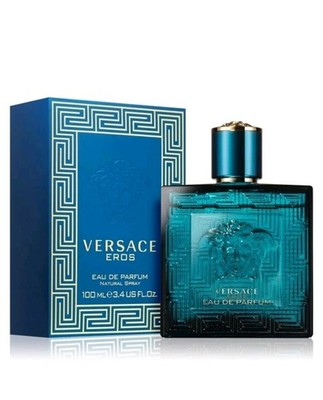 Versace Eros Eau de Parfum Natural Spray Regular Size 3.4 US fl oz