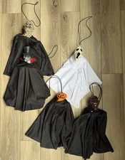 Vintage Paper Magic Group Halloween Bungee Hangers Lot of 5
