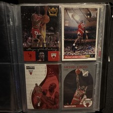 NBA Hoops Hot Properties Michael Jordan 1990 Chicago Bulls Card Lot - 8 Cards